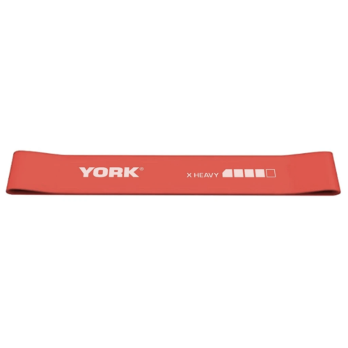 Резинка для фитнеса  York X-Heavy, красный #Y-80453 - фото №5